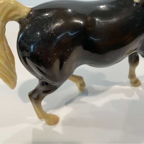 Vintage Breyer #201 Hickory Charcoal Glossy Arabian Stallion Horse - Picture 10 of 12